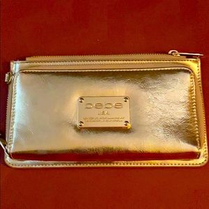 Gold “Bebe” wallet!